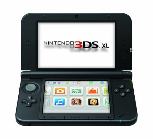Black 3DS XL Console P390