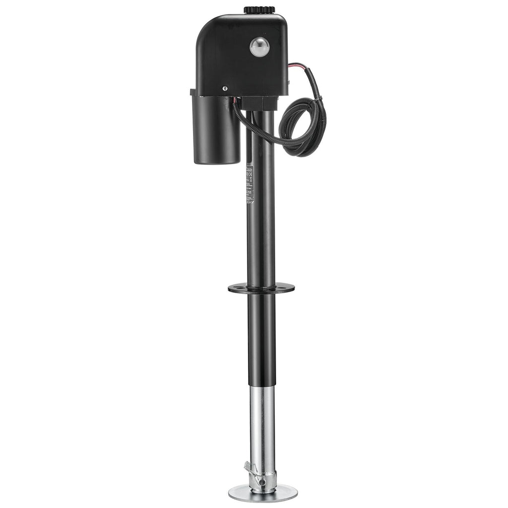 Electric Trailer Jack 7500 lbs Capacity 12V DC Black R247473