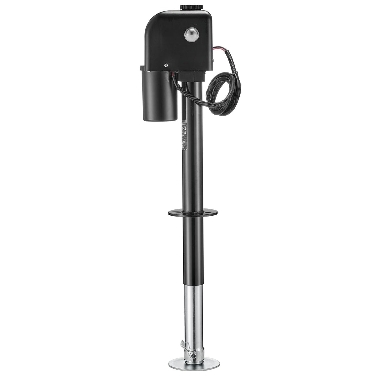 Electric Trailer Jack 7500 lbs Capacity 12V DC Black R247473