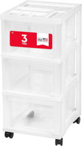 3 Drawer Rolling Storage Cart P540