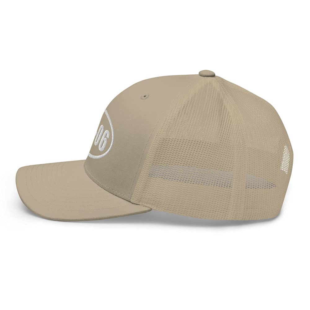 Khaki Trucker Hat X3578