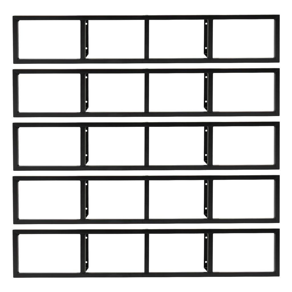 Black 5Pcs CD Racks W409193