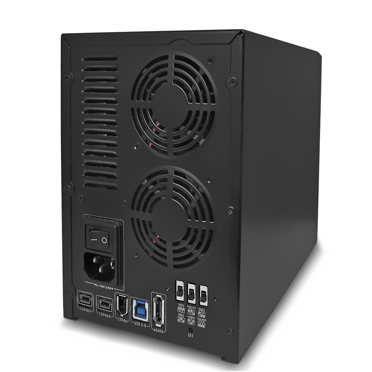 Black 5-Bay Raid Hard Drive Enclosure L478053