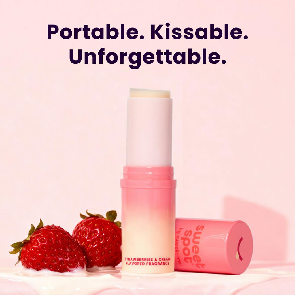 Portable Strawberries & Cream Perfume Stick Y77844