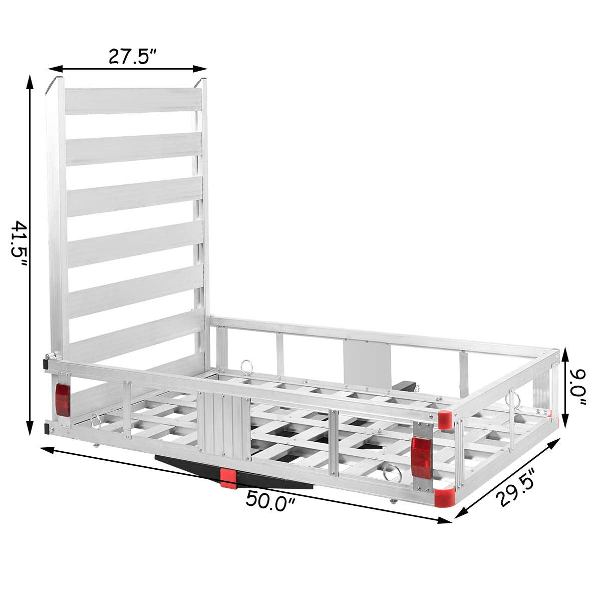 Aluminum Cargo Carrier with Ramp B6730
