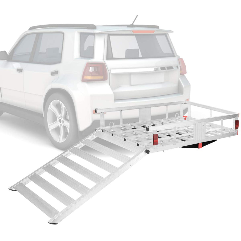 Aluminum Cargo Carrier with Ramp B6730