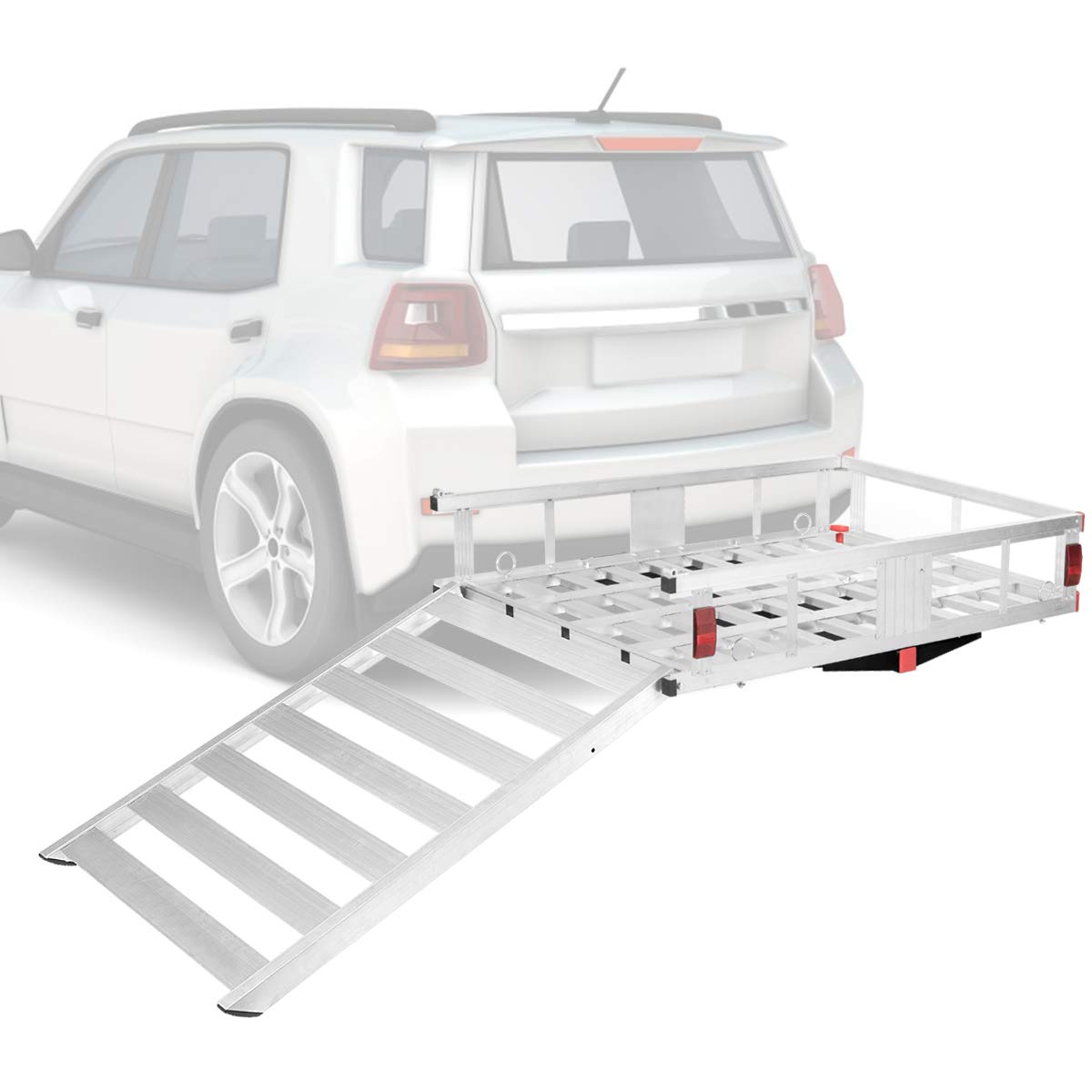 Aluminum Cargo Carrier with Ramp B6730