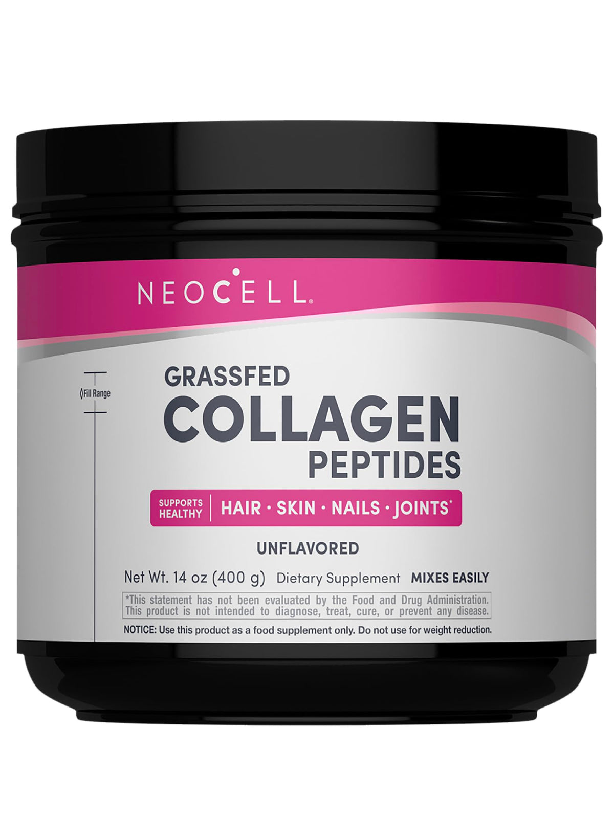 Grassfed Collagen Peptides Powder 14 oz Unflavored Y930