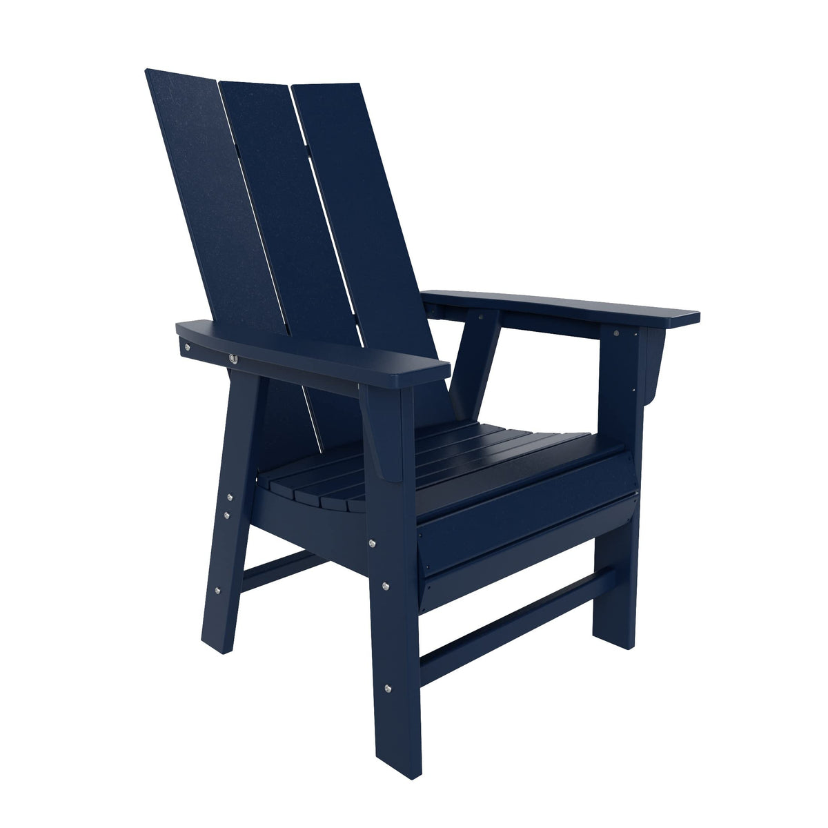 HDPE Adirondack Dining Chair Navy Blue V705047