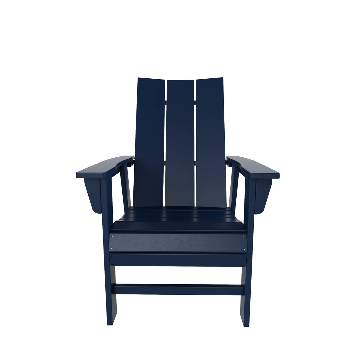 HDPE Adirondack Dining Chair Navy Blue V705047
