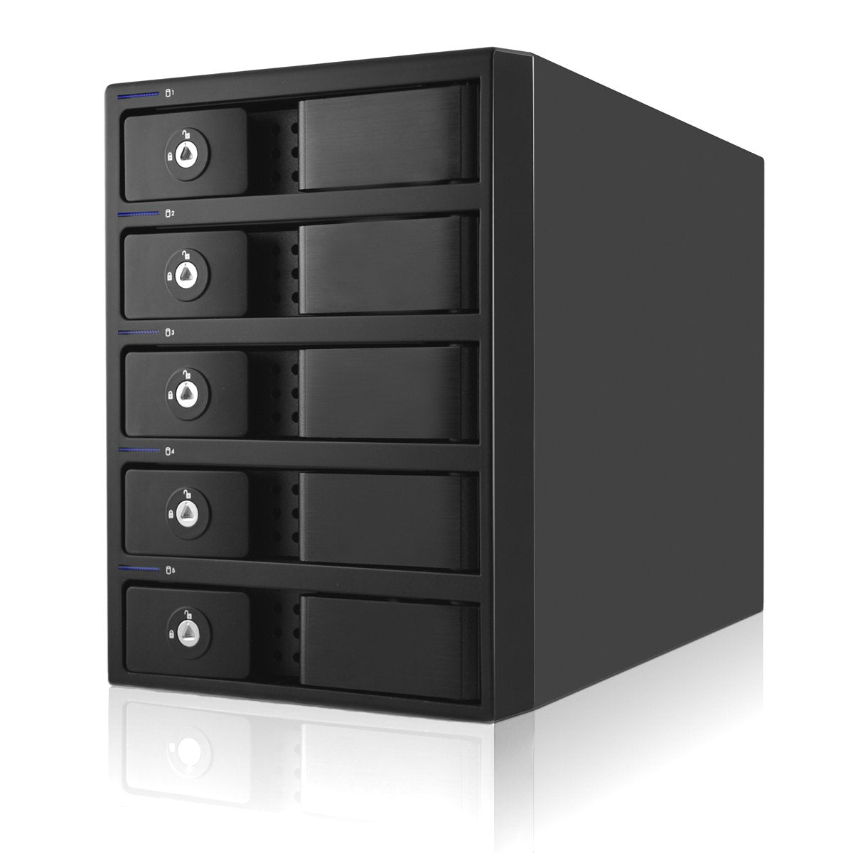 Black 5-Bay Raid Hard Drive Enclosure L478053