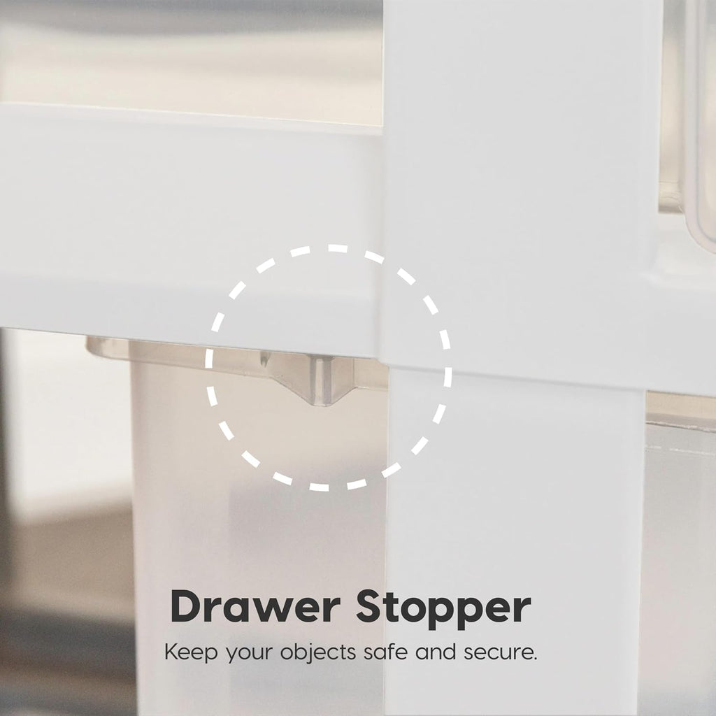 3 Drawer Rolling Storage Cart P540