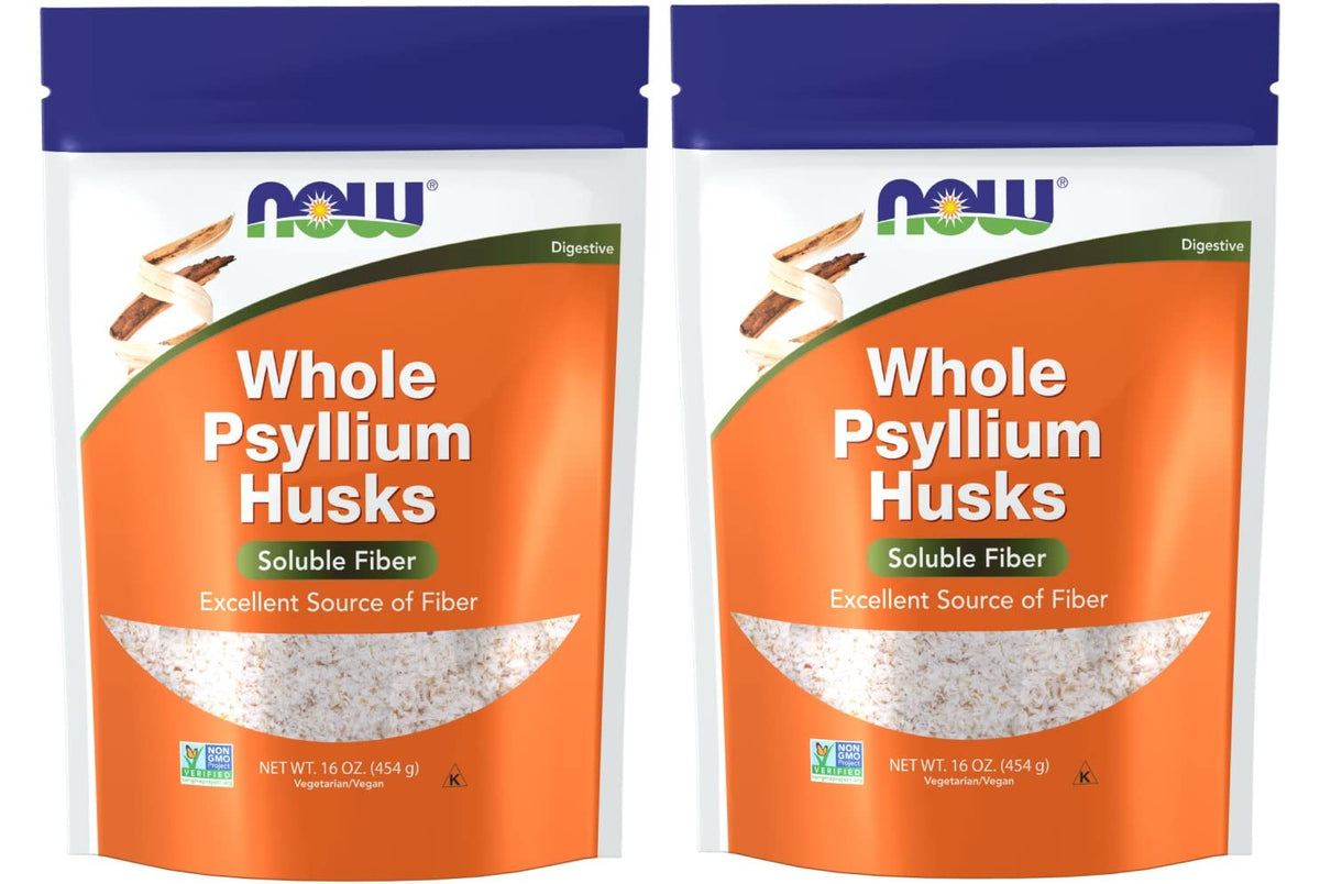 Psyllium Husks Whole 16 Oz Pack of 2 X87945