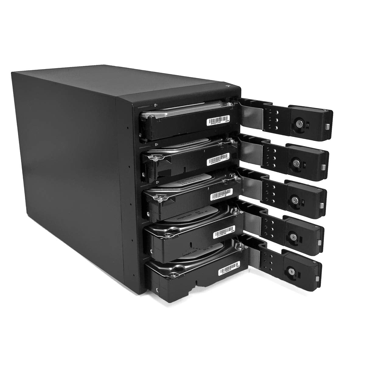 Black 5-Bay Raid Hard Drive Enclosure L478053