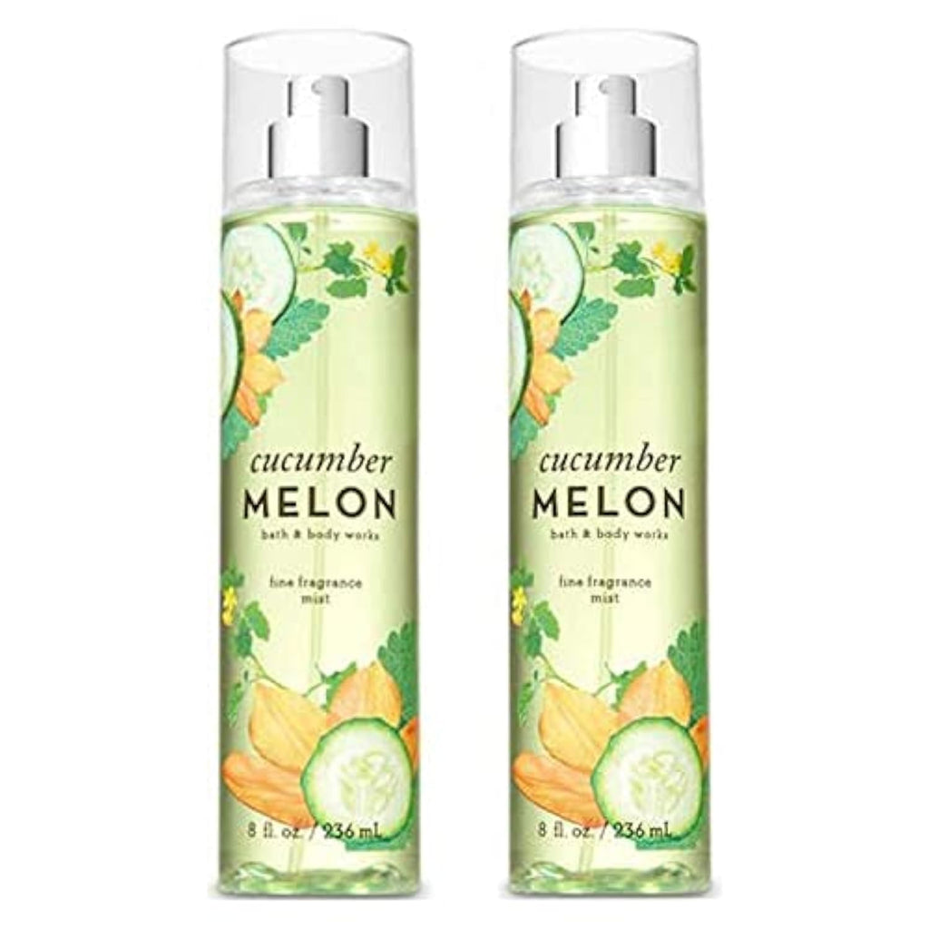 Cucumber Melon Fine Fragrance Mists Pack Of 2 8 oz X123