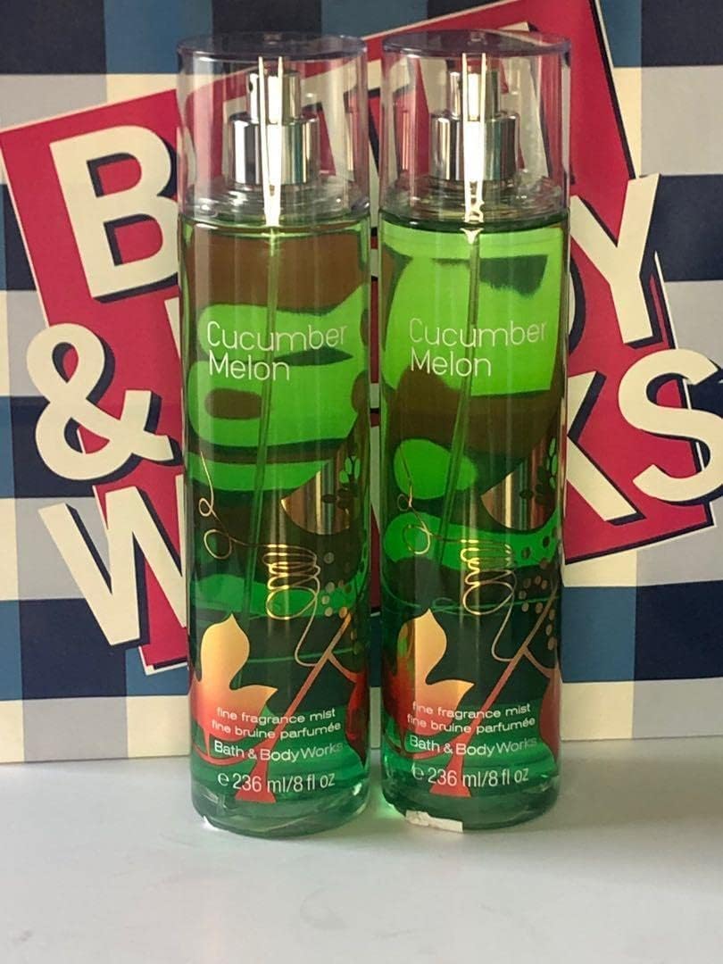 Cucumber Melon Fine Fragrance Mists Pack Of 2 8 oz X123
