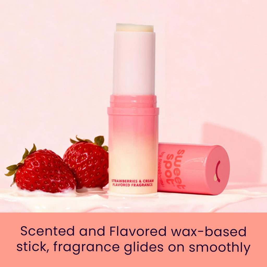 Portable Strawberries & Cream Perfume Stick Y77844