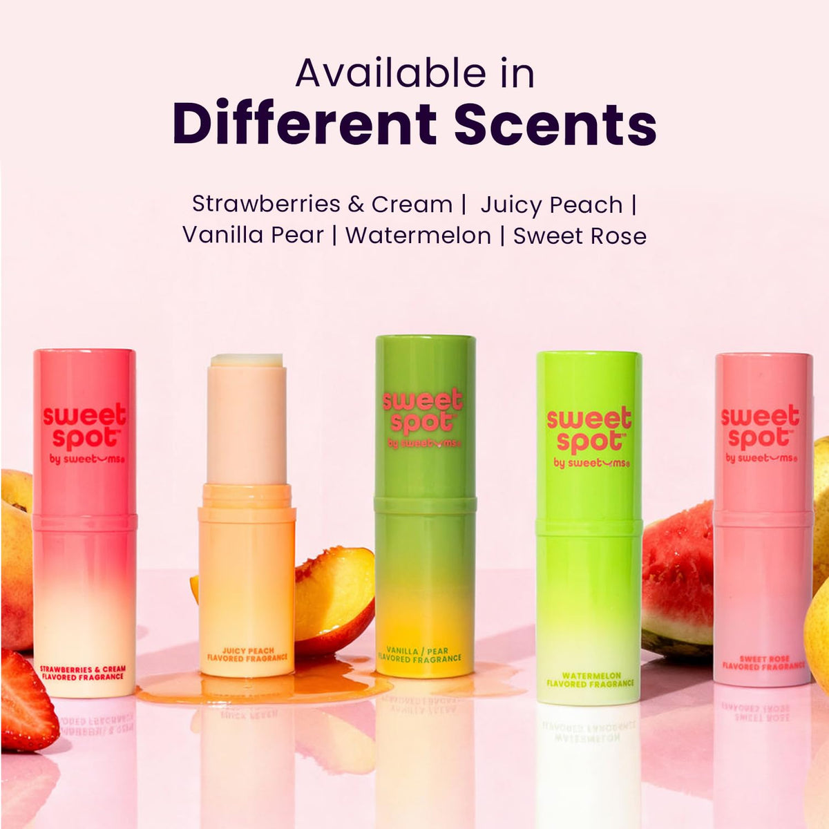 Portable Strawberries & Cream Perfume Stick Y77844