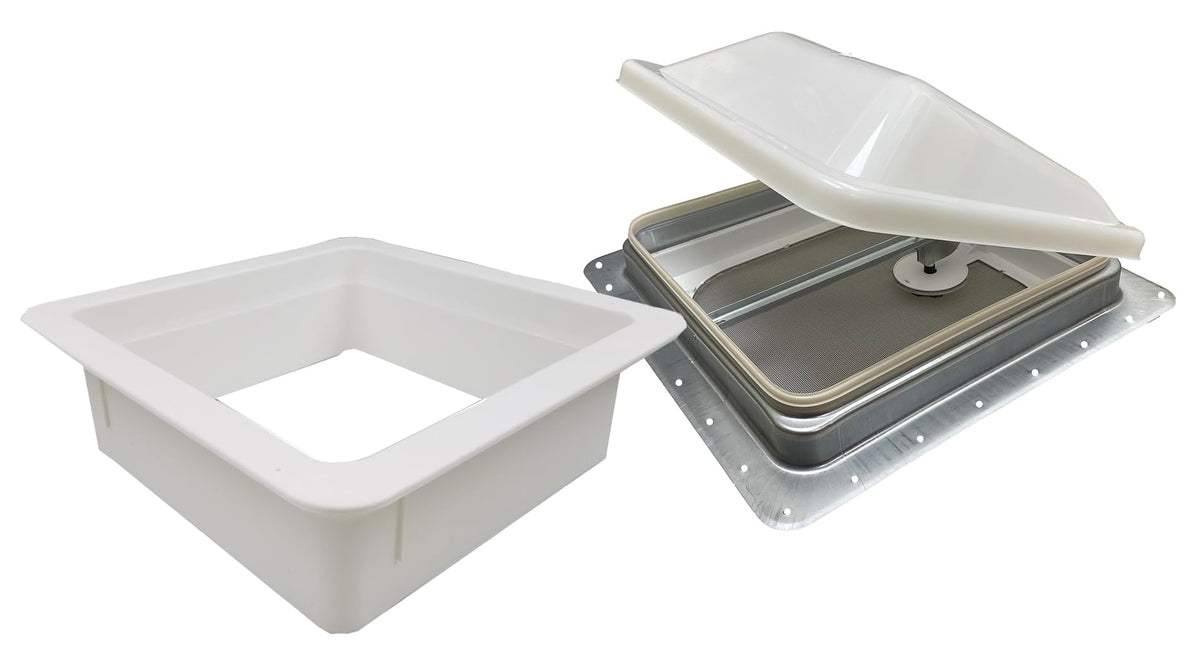 White RV Roof Vent E951