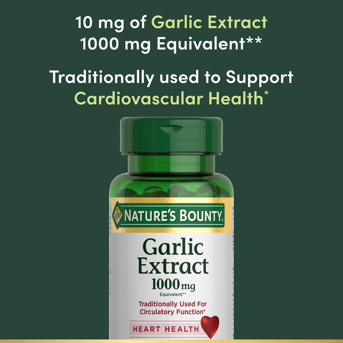 Garlic Extract 1000 mg Softgels Pack of 2 K865335