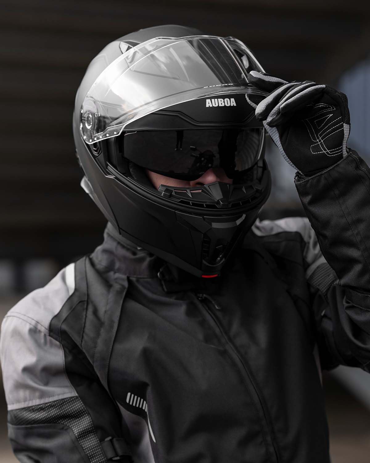 DOT Approved Modular Flip up Motorcycle Helmets P90184