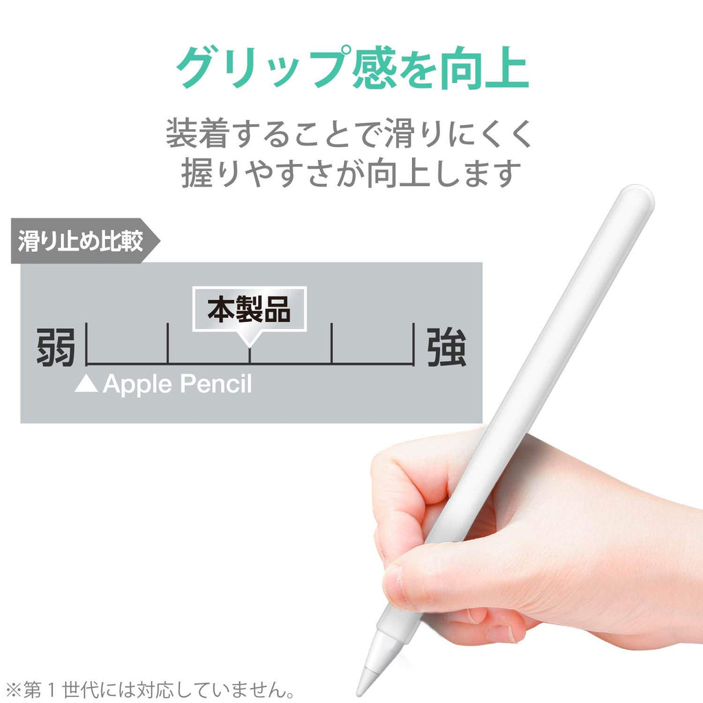 Clear Slim Grip Case for Apple Pencil (2nd Generation) X3698