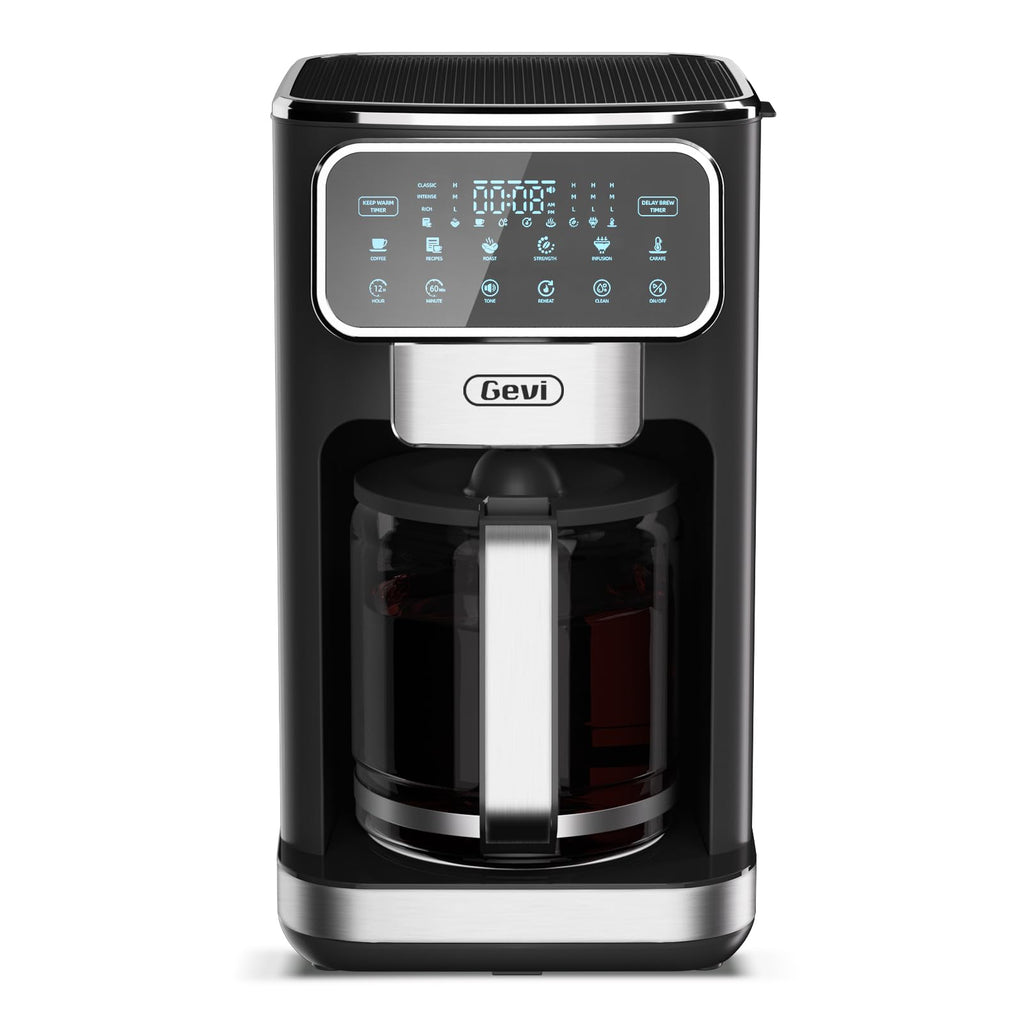 12-Cup Coffee Maker with Glass Carafe Y902474