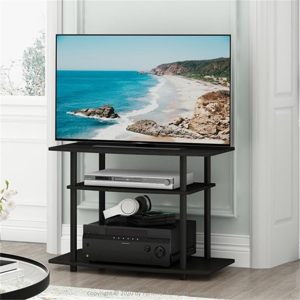 3-Tier Espresso Black TV Stand P631