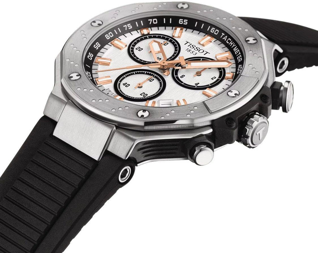 White Dial 45mm Chronograph Men's Watch A55520