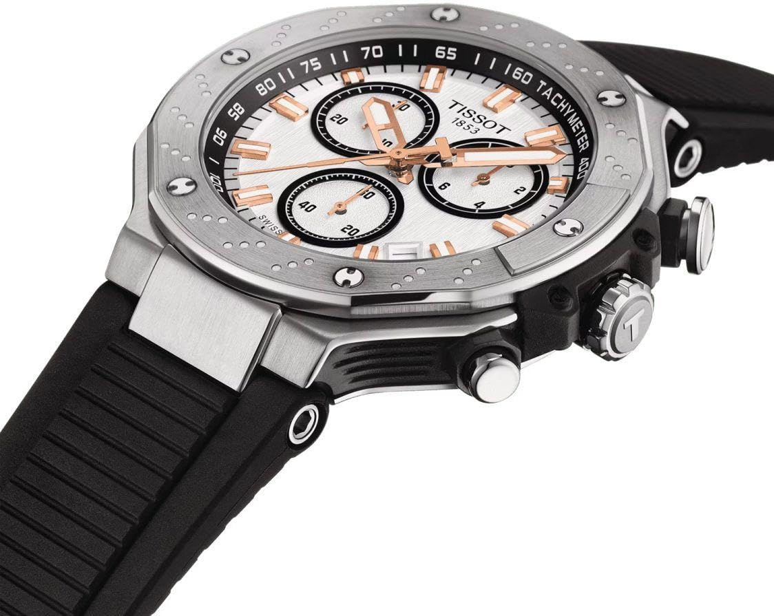 White Dial 45mm Chronograph Men's Watch A55520