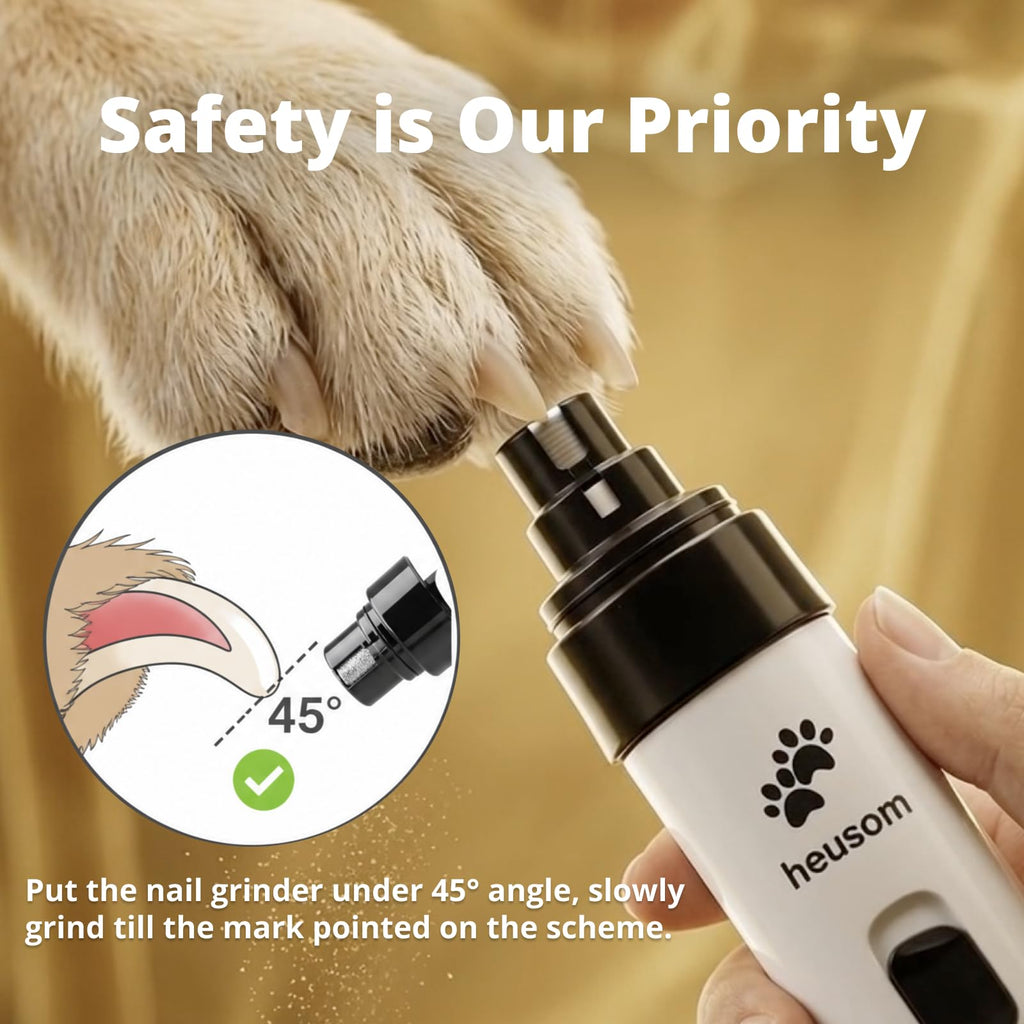 Whisper Quiet Pet Nail Grinder K7009