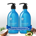Hydrating Shampoo and Conditioner Set with Shea Butter & Avocado Oil C151