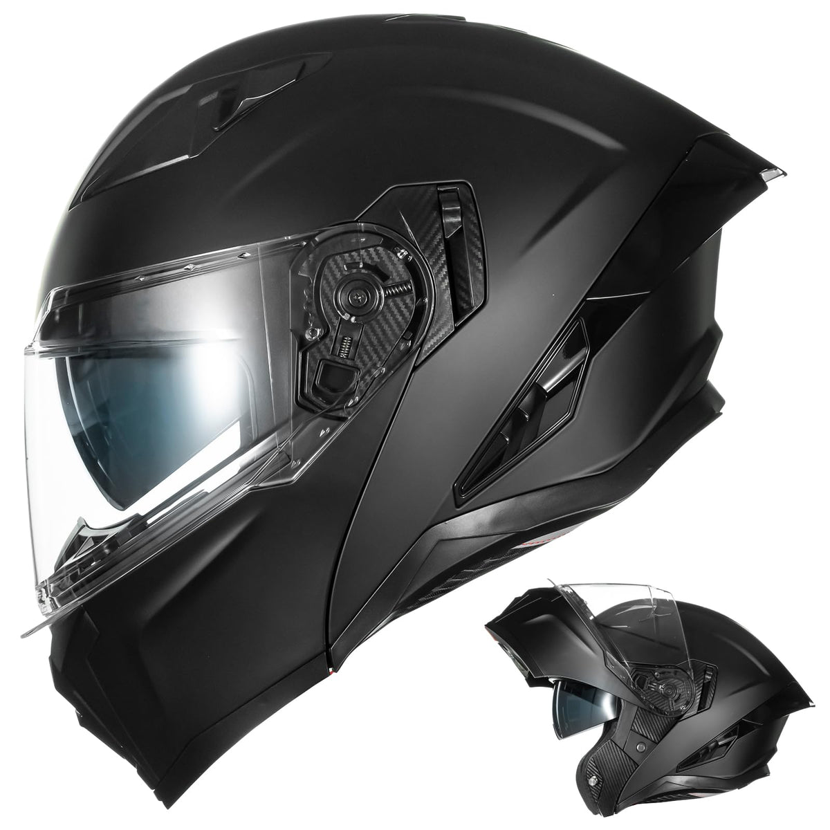 DOT Approved Modular Flip up Motorcycle Helmets P90184