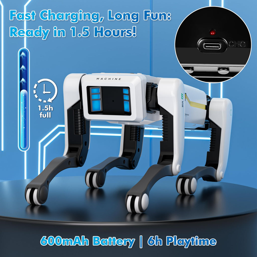 Interactive STEM Robot Dog with Voice Control Y20578