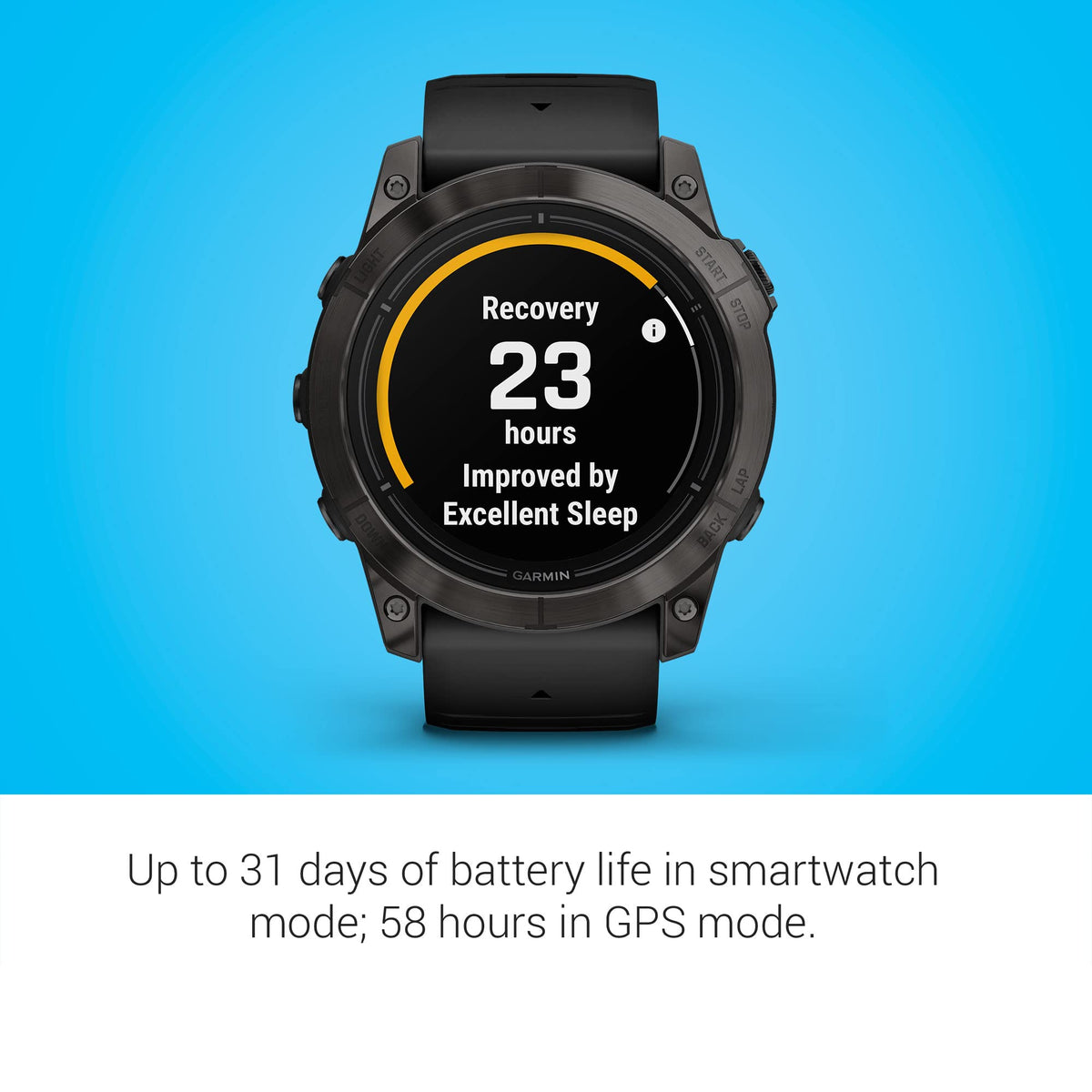 Black 51mm Smartwatch F511039