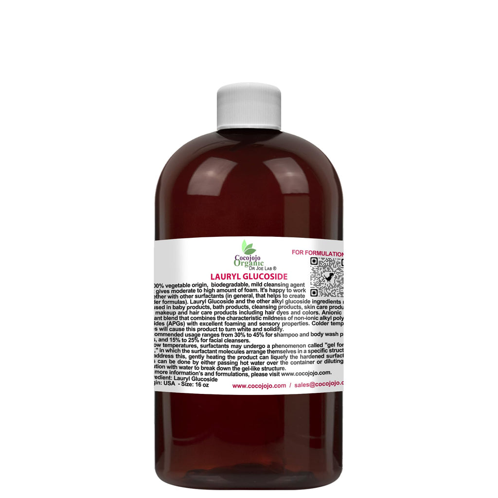 Lauryl Glucoside Natural Surfactant 16 Oz D1505