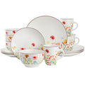 16 Piece Porcelain Dinnerware Set B218