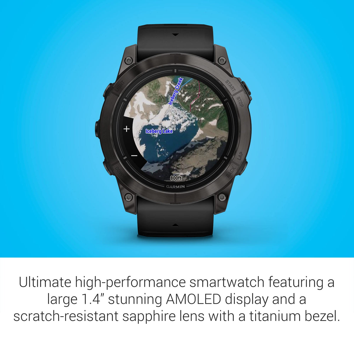 Black 51mm Smartwatch F511039