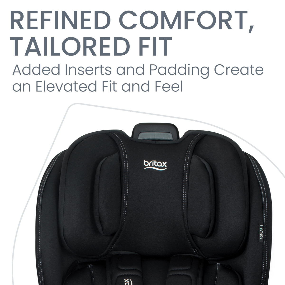 Convertible Car Seat with Slim 17-Inch Design I834