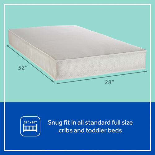 2 Stage Breathable Cooling Foam Cotton Crib Mattress K662915