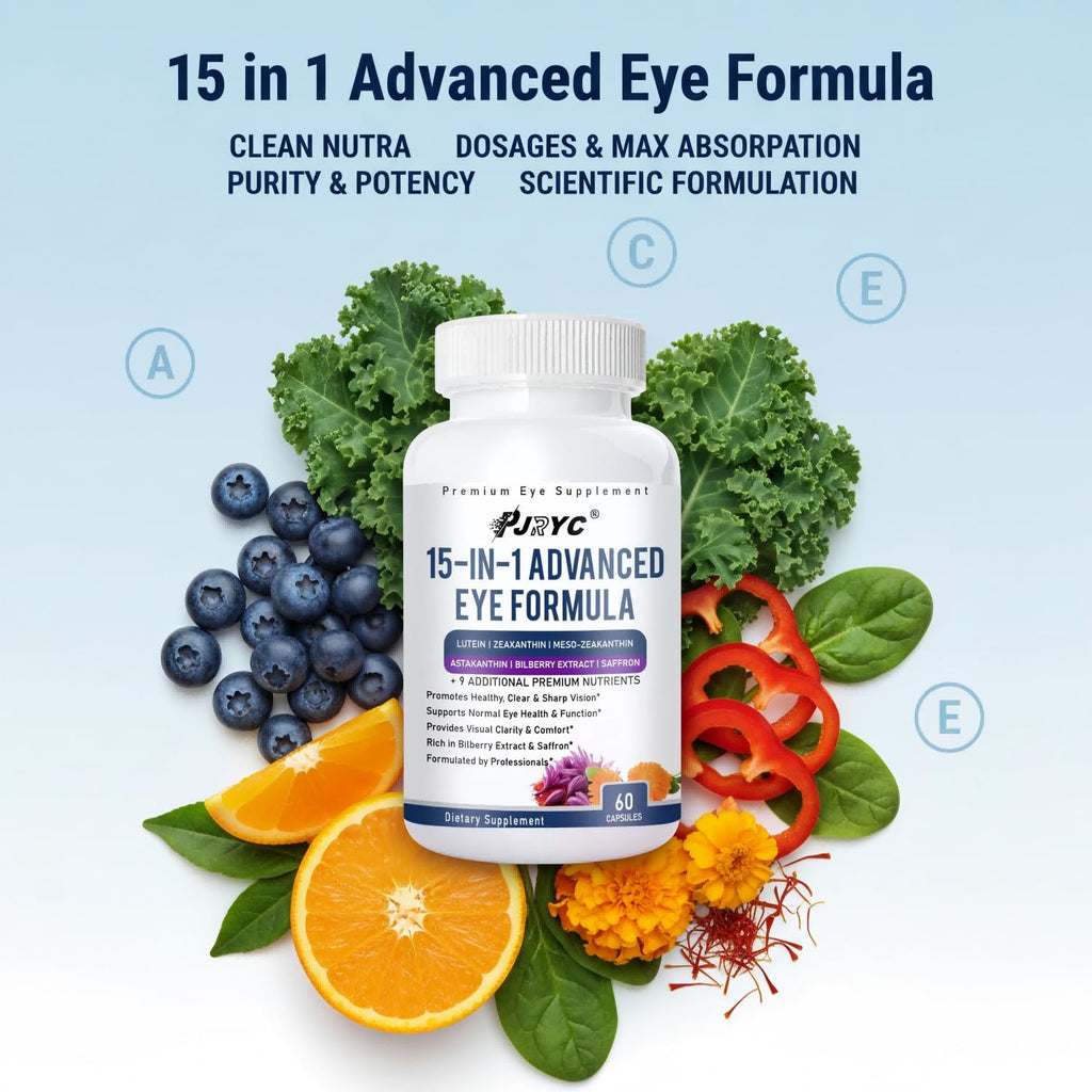 15 in 1 Eye Formula with Lutein 120 Capsules I41955
