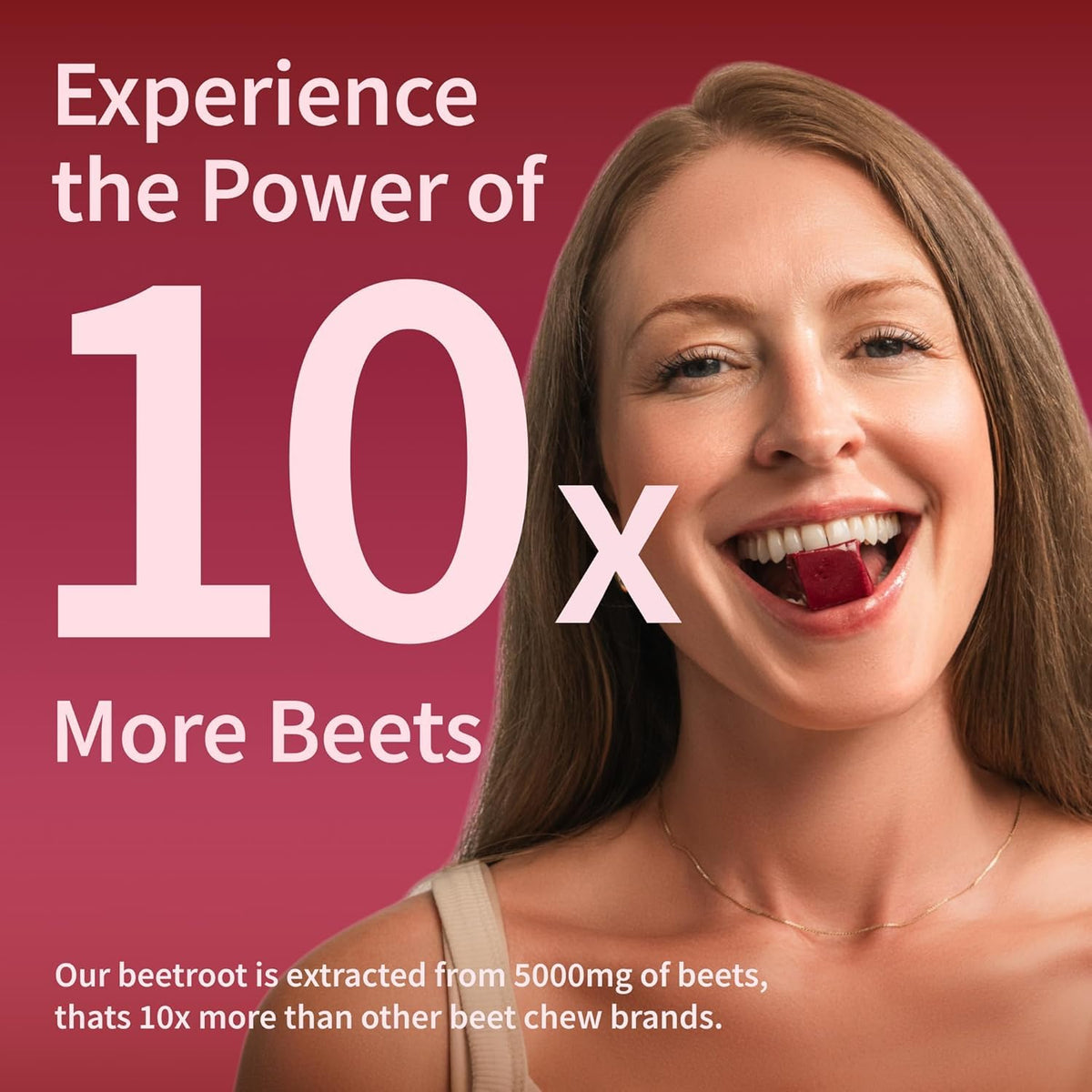 Beet Root Extract & CoQ10 Soft Chews, Mixed Berry, 60 Ct F6834