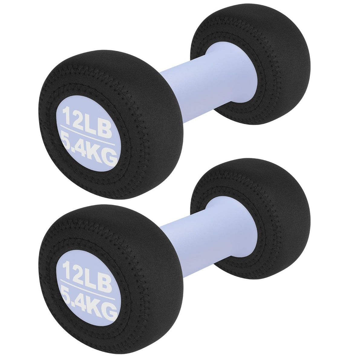 4 Pcs Neoprene Dumbbell Head Ends Protector Cover J1062