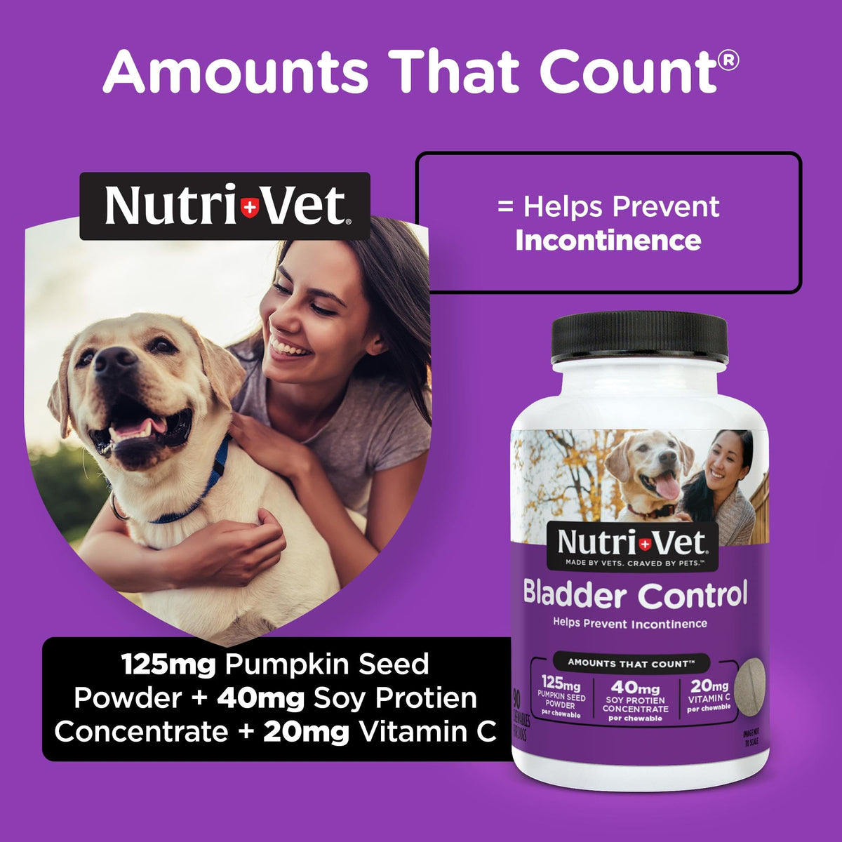 Dog Bladder Control 90 Tablets Z65058