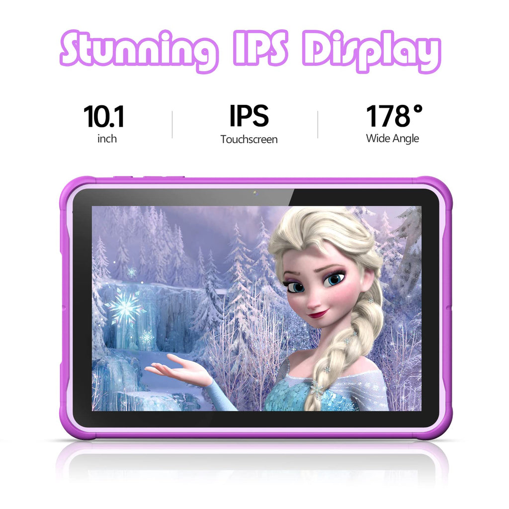Android 13 10 inch Tablet 2GB RAM 64GB ROM Purple S95565