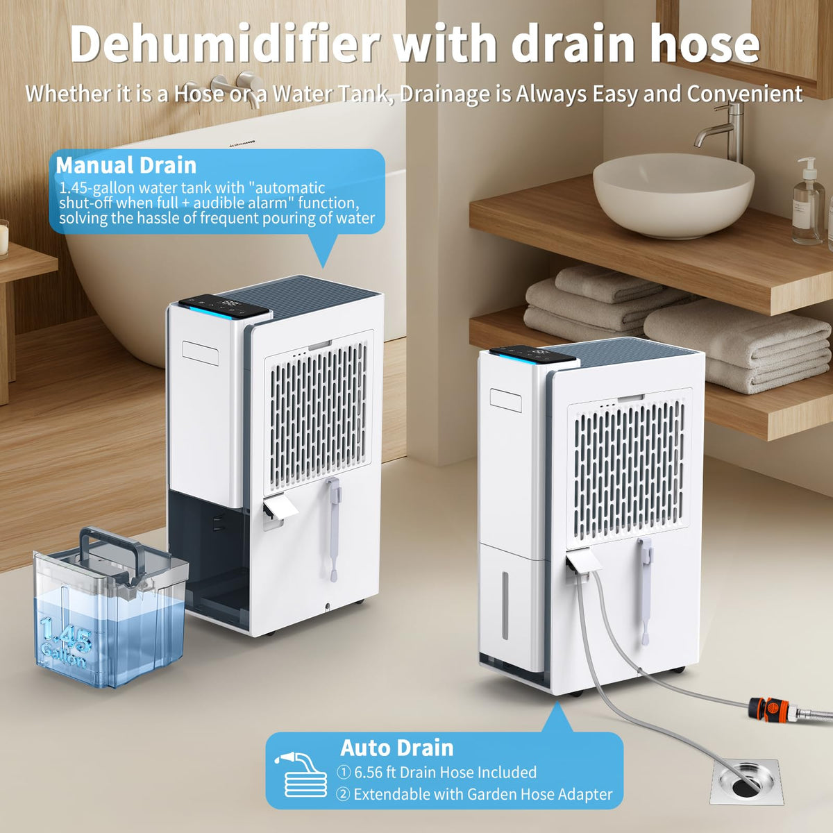 80 Pints Dehumidifier O5855