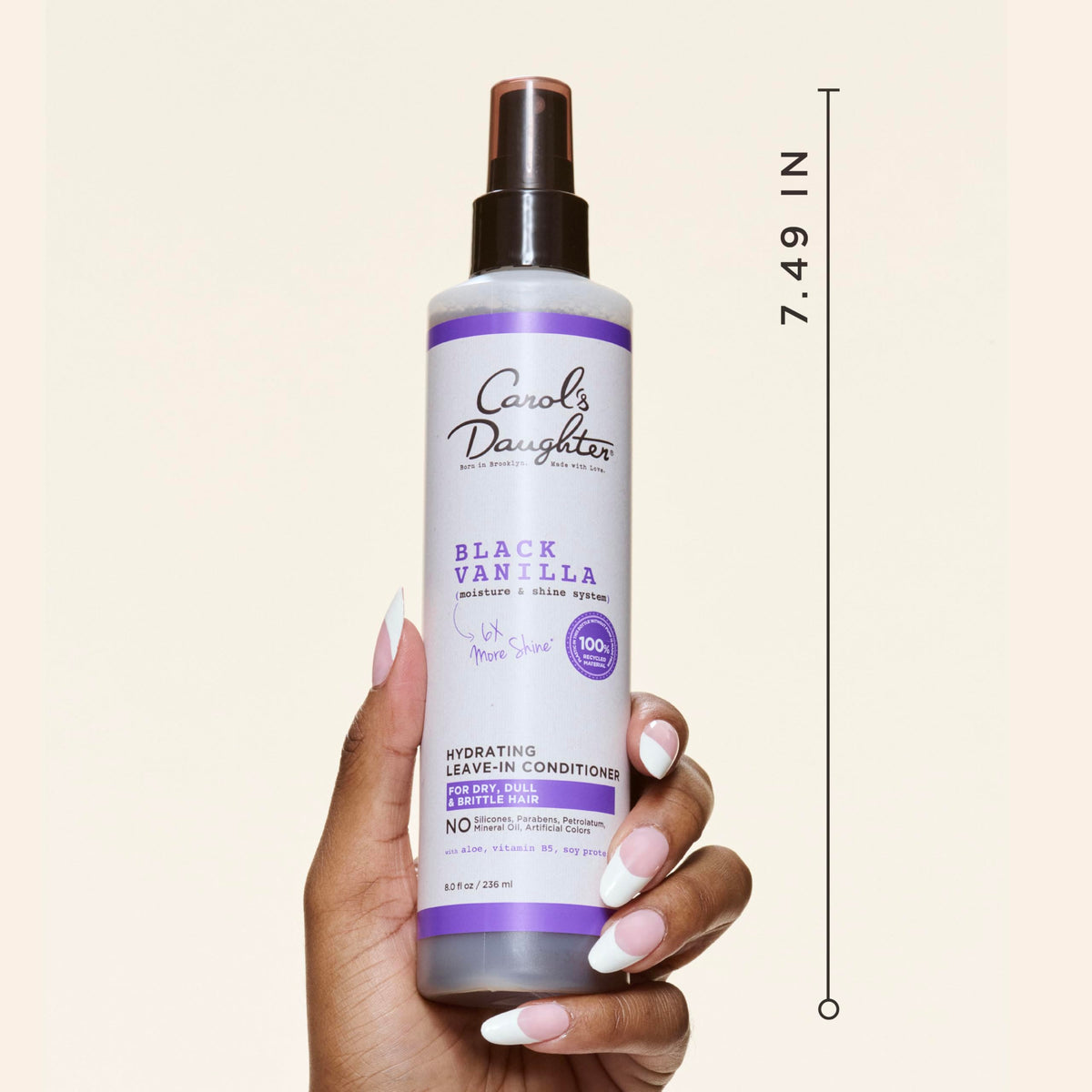 Black Vanilla Leave In Conditioner 8 Fl Oz A125