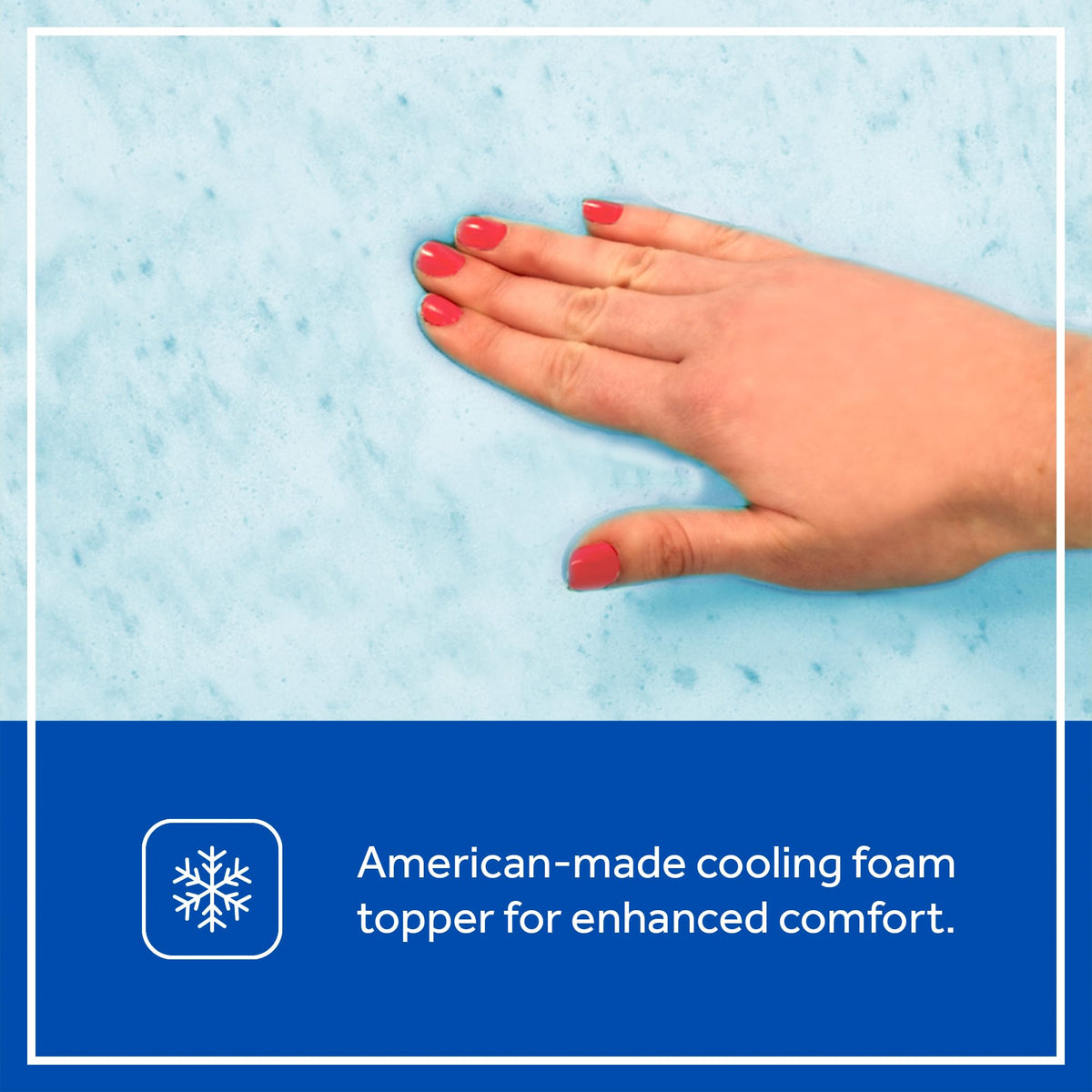 2 Stage Breathable Cooling Foam Cotton Crib Mattress K662915