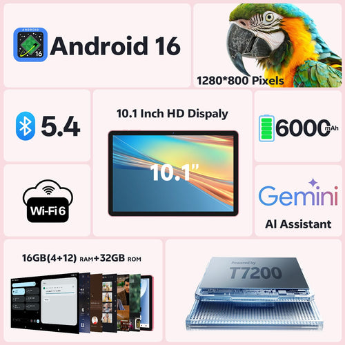10 Inch Android Tablet with Keyboard E14961