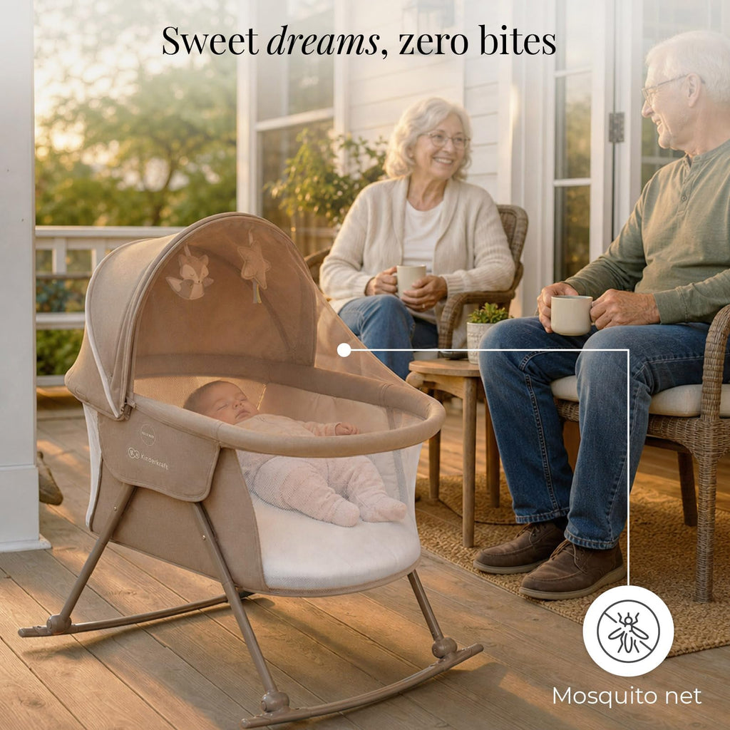 Beige Travel Bassinet I633164